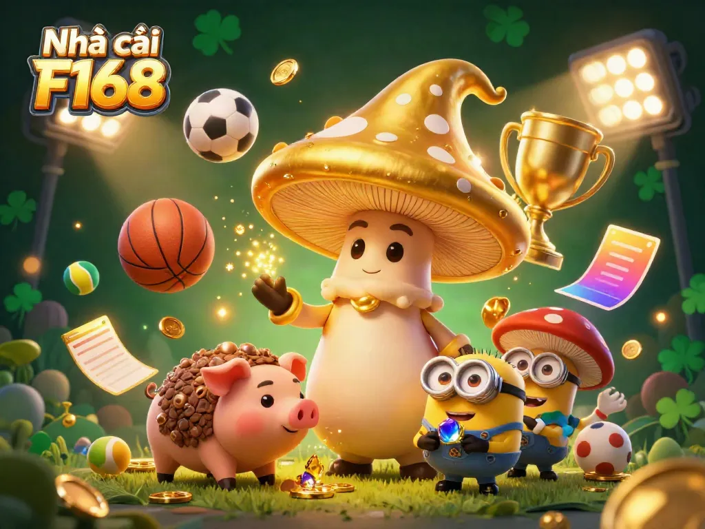 Experience thrilling bets at Nhà cái F168 with dynamic sports elements and magical treasures!