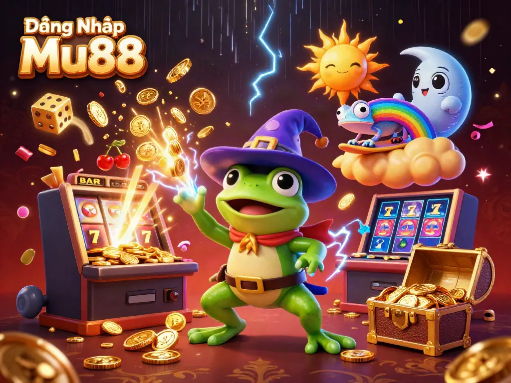 Experience the thrill of Đăng Nhập Mu88 with winning symbols and stunning casino visuals.