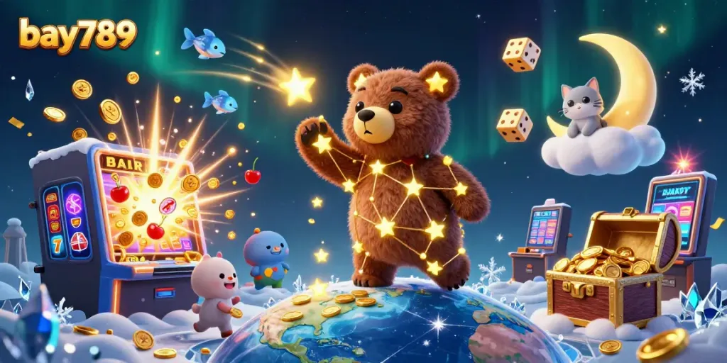 Unlock big wins and bonuses at bay789 with exciting slot games and vibrant casino elements.