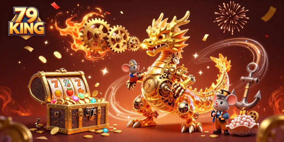 Experience thrilling adventures at 79 KING, where golden dragons roar amidst exciting slot games.
