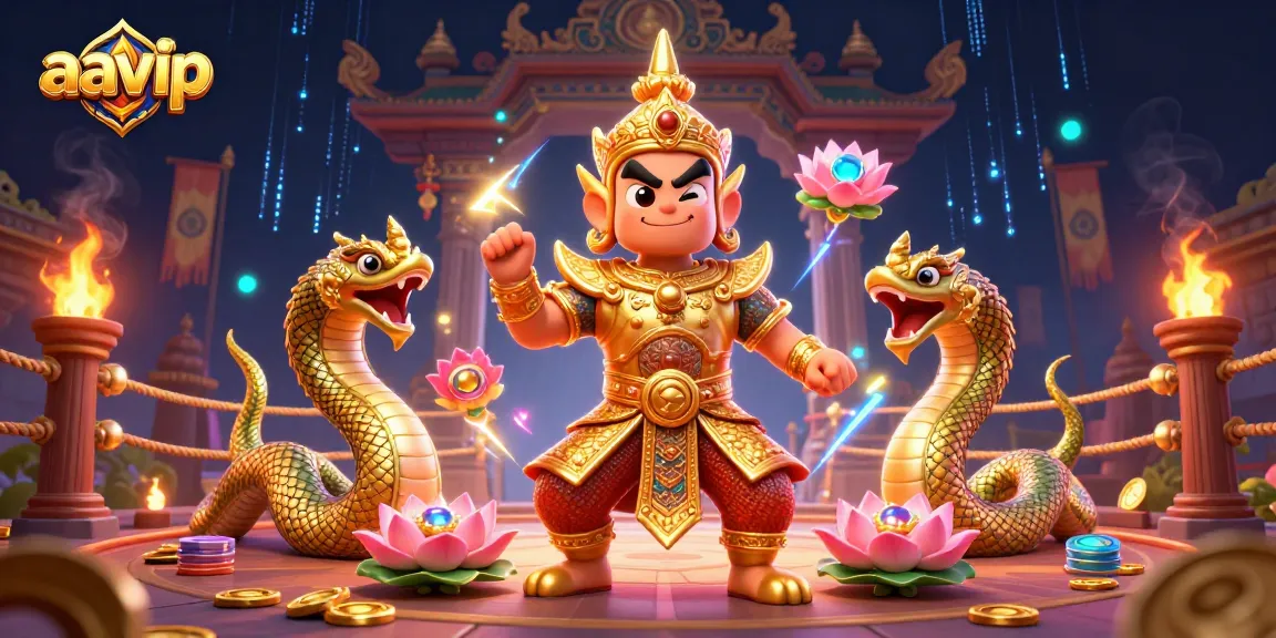 Aavip welcomes players to a vibrant 3D casino world full of golden treasures and exciting gaming adventures.