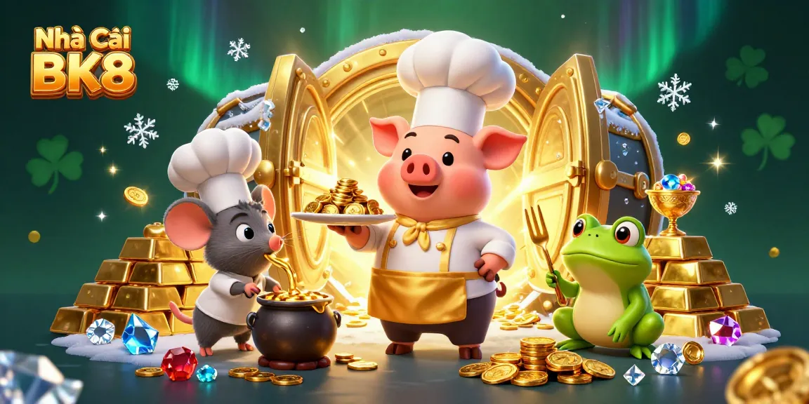 Experience thrilling wins at Nhà Cái BK8 with the gold coin feast in 3D casino extravaganza.