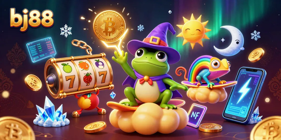 Experience thrilling moments at bj88 with vibrant casino elements and magical characters.