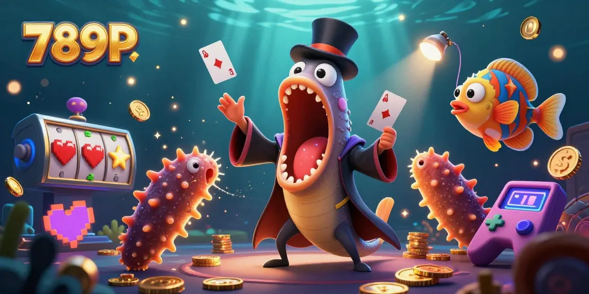 Engage with 789P as the deep-sea characters perform spectacular casino tricks in a vibrant underwater world.