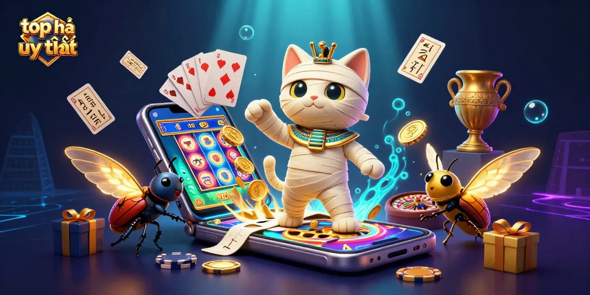 Engage with top nhà cái uy tín through the thrilling Egyptian mummy and casino scene.