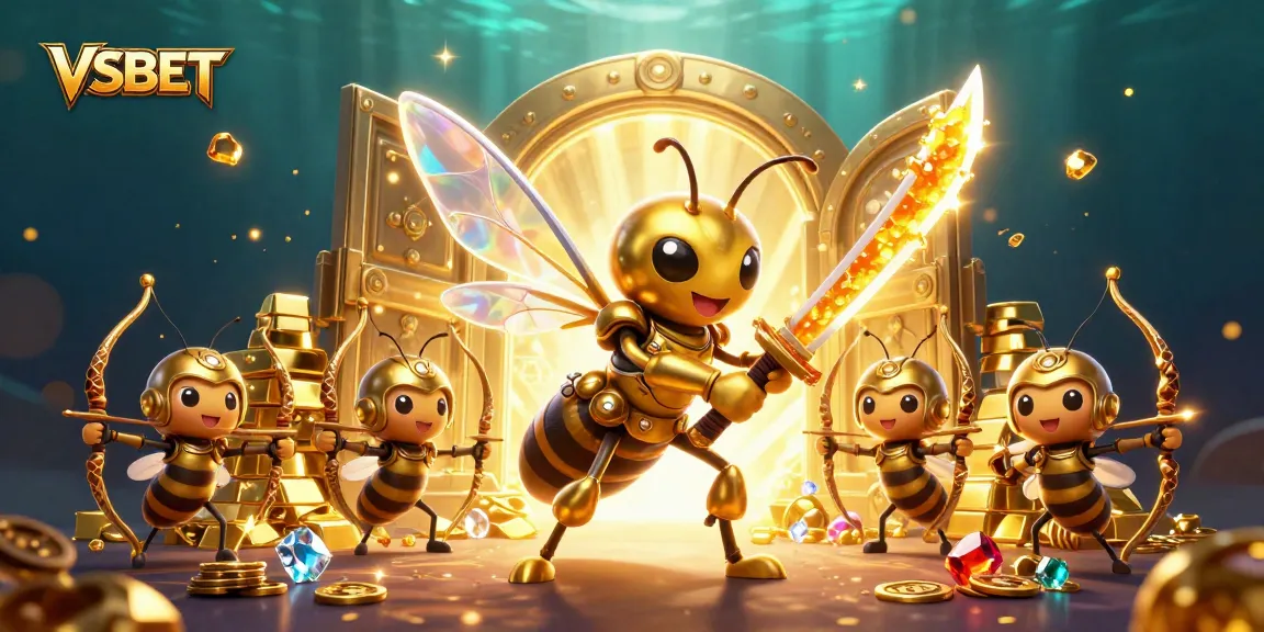 Engage in thrilling gambling moments with VSBET, featuring dynamic characters and opulent treasures.