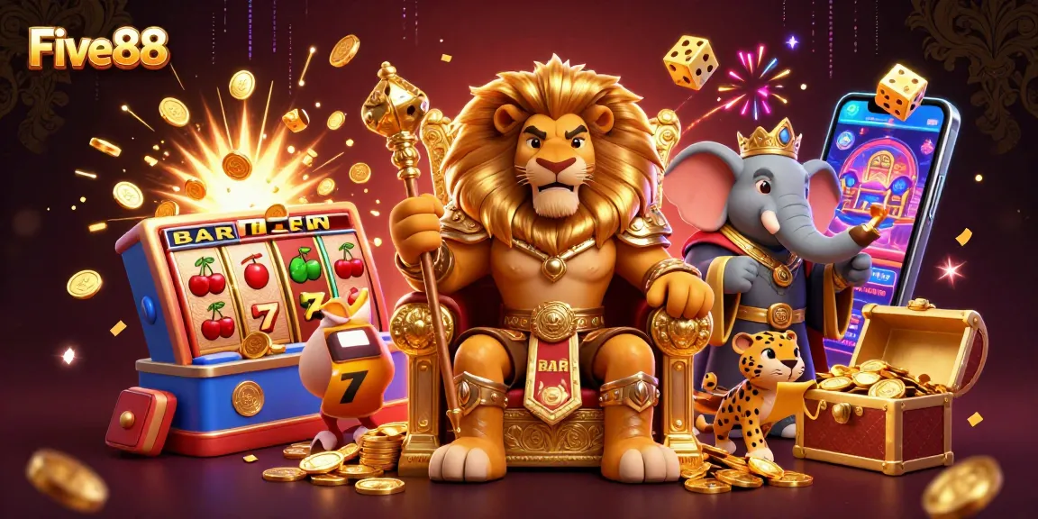 Experience thrilling jackpots and vibrant games at Five88, where excitement meets casino glamour.