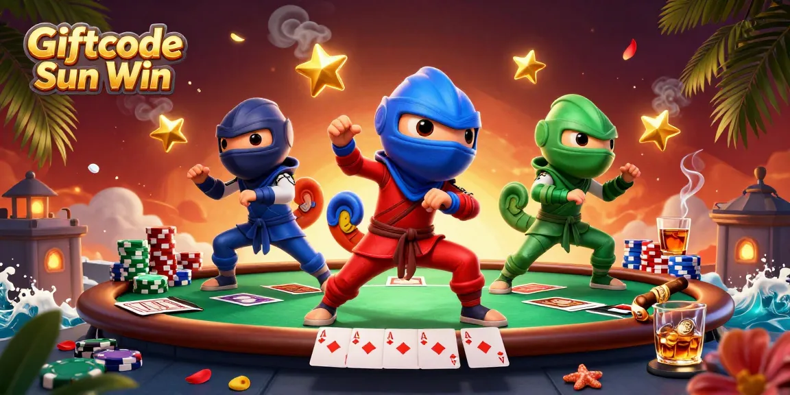 Win big with Giftcode Sun Win while enjoying thrilling poker action and vibrant gameplay.