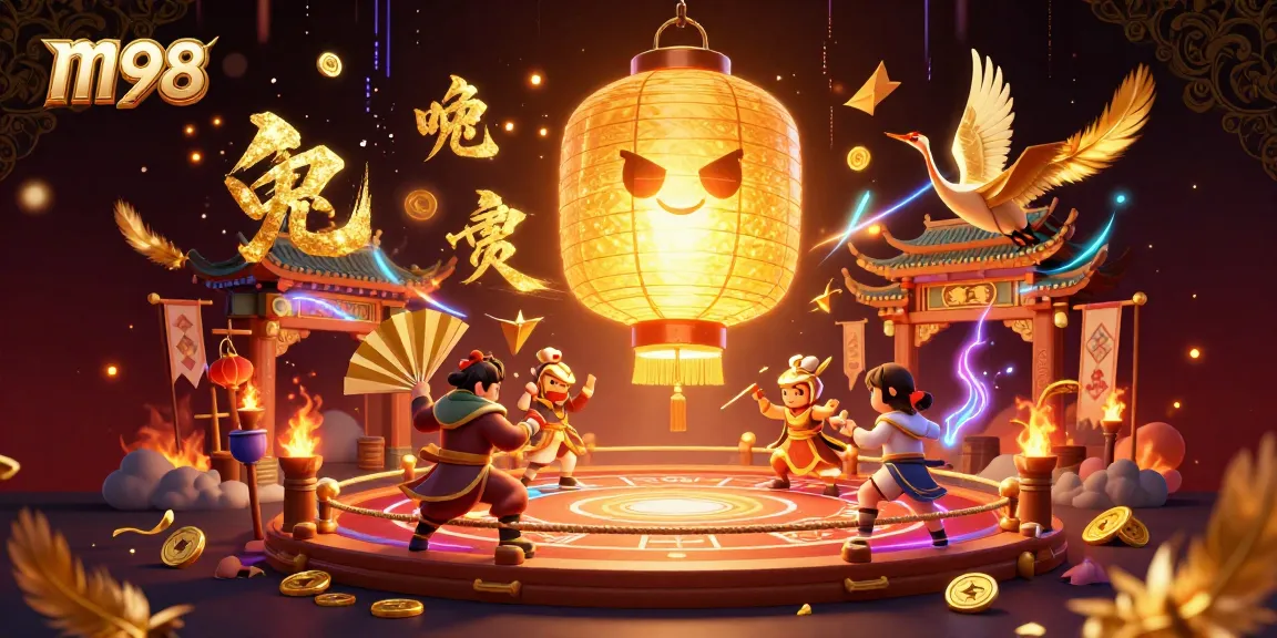 Engage in thrilling gameplay with m98 at the vibrant casino, featuring dynamic elements and lucky symbols.