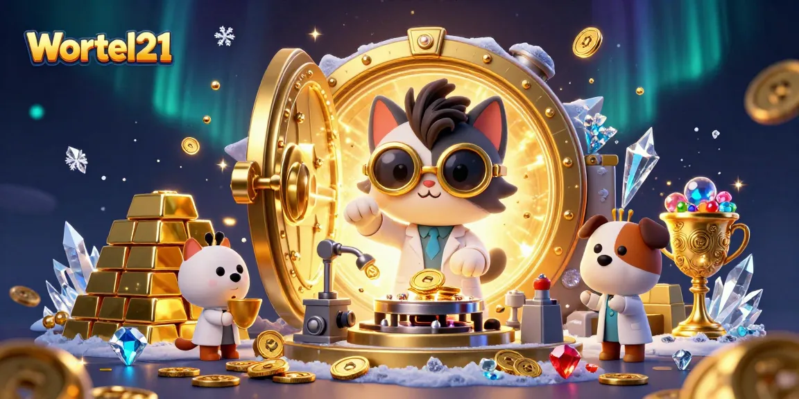 Engage with Wortel21's slots through vibrant treasures and winning streaks in an immersive casino environment.