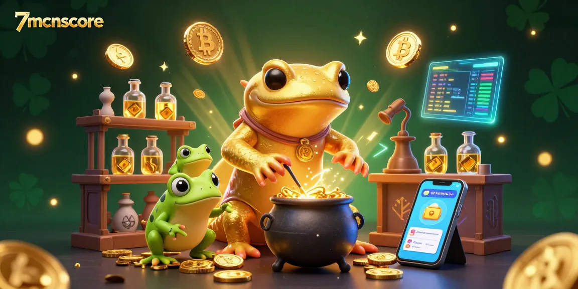 Witness 7mcnscore's alchemist turning metals to gold in this vibrant casino-themed illustration.