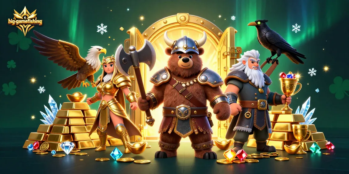 Engage in big-gamefishing with a vibrant and action-packed casino adventure scene.
